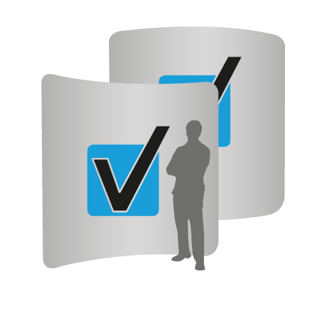 Textilwand ALU | 240er gebogen | beidseitig bedruckt