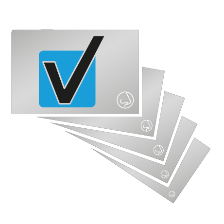 Visitenkarten | partieller UV-Lack beidseitig | einseitig