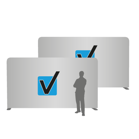 Textilwand ALU