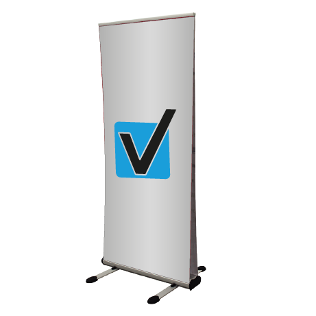 Roll-Up Outdoor | B 85 cm x H 200 cm | beidseitig bedruckt
