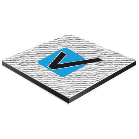 Butlerfinish (Aluverbundplatte gebürstet)