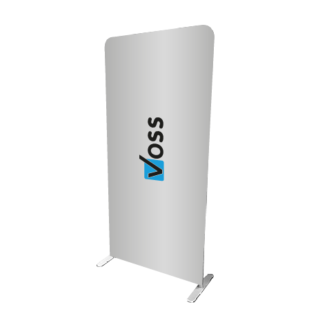 Aufsteller ZIPP ECO | B 100 cm x H 200,9 cm | bedruckt